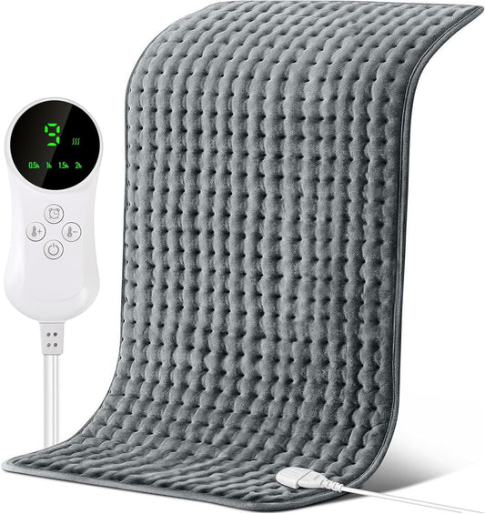 Electric Heating Pad for Back & Neck Pain Relief